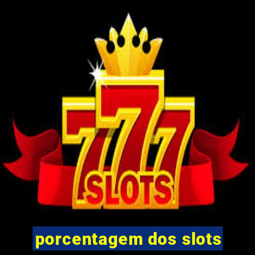 porcentagem dos slots